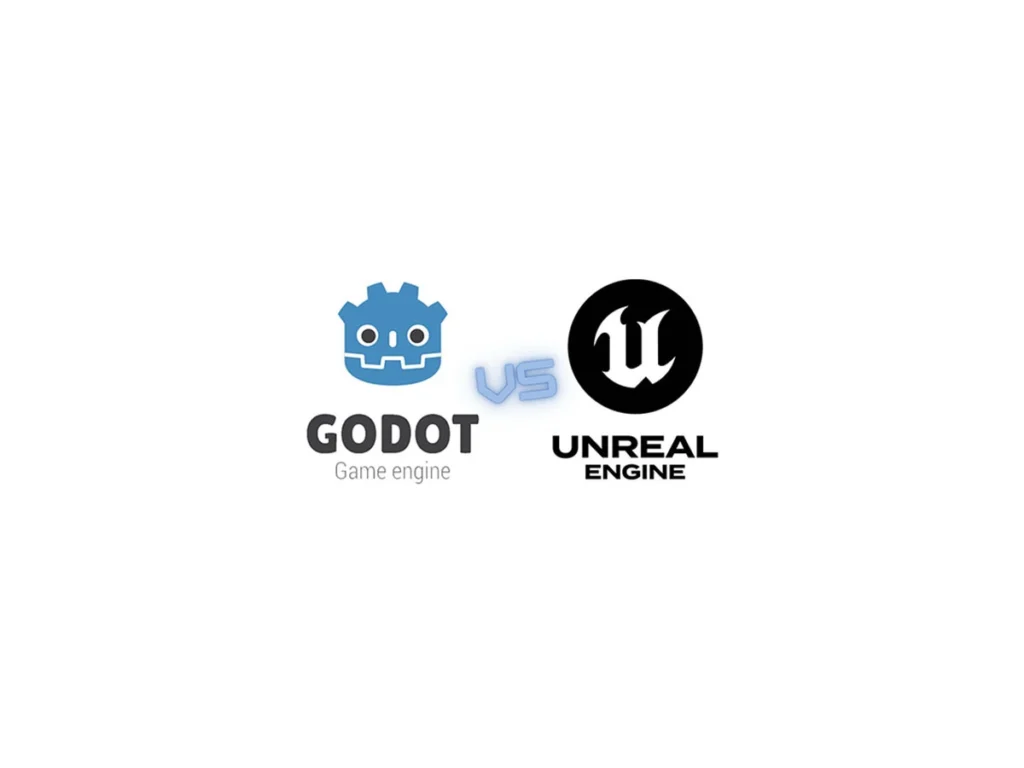 Godot Vs Unreal Logos